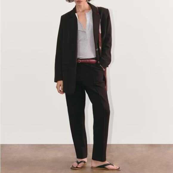 Everlane The Dream Pant Black Classic Minimalist size medium Preppy Minimalist - Picture 1 of 10